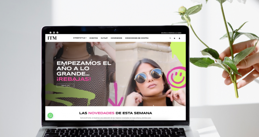 Disseny i desenvolupament web Itm Shop Moda Lleida